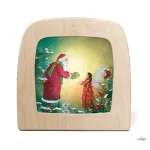 SET DE IMAGINI TOVERLUX PENTRU LAMPĂ, Daniela Dresher PACHET DE IARNĂ - 4 buc