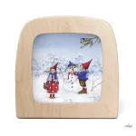 SET DE IMAGINI TOVERLUX PENTRU LAMPĂ, Daniela Dresher PACHET DE IARNĂ - 4 buc