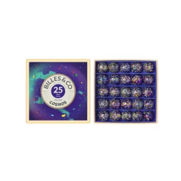BILLES & CO ÜVEGGOLYÓ SZETT -  COSMOS UNIBOX