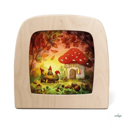  TOVERLUX KÉP A LÁMPÁBA,  Vogel Geluk - GNOME PICNIC 