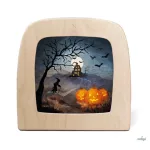  TOVERLUX KÉP A LÁMPÁBA,  Vogel Geluk - Halloween sziluet