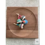 MADER TÁBLA PÖRGETTYŰHÖZ, 25 CM -  DIÓ