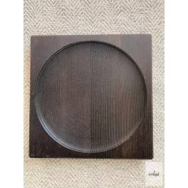 MADER TÁBLA PÖRGETTYŰHÖZ, 25 CM -  FEKETE TÖLGY
