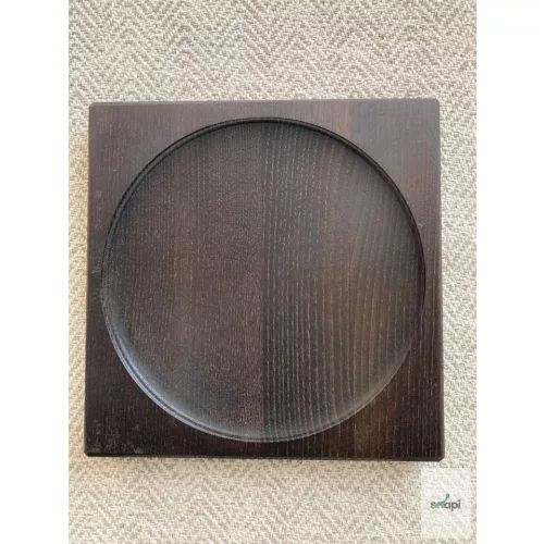 MADER TÁBLA PÖRGETTYŰHÖZ, 25 CM -  FEKETE TÖLGY