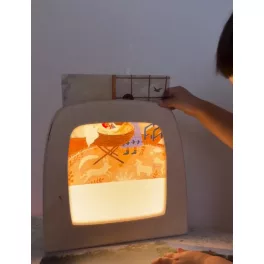 TOVERLUX lámpa, évszak lámpa, virágprés